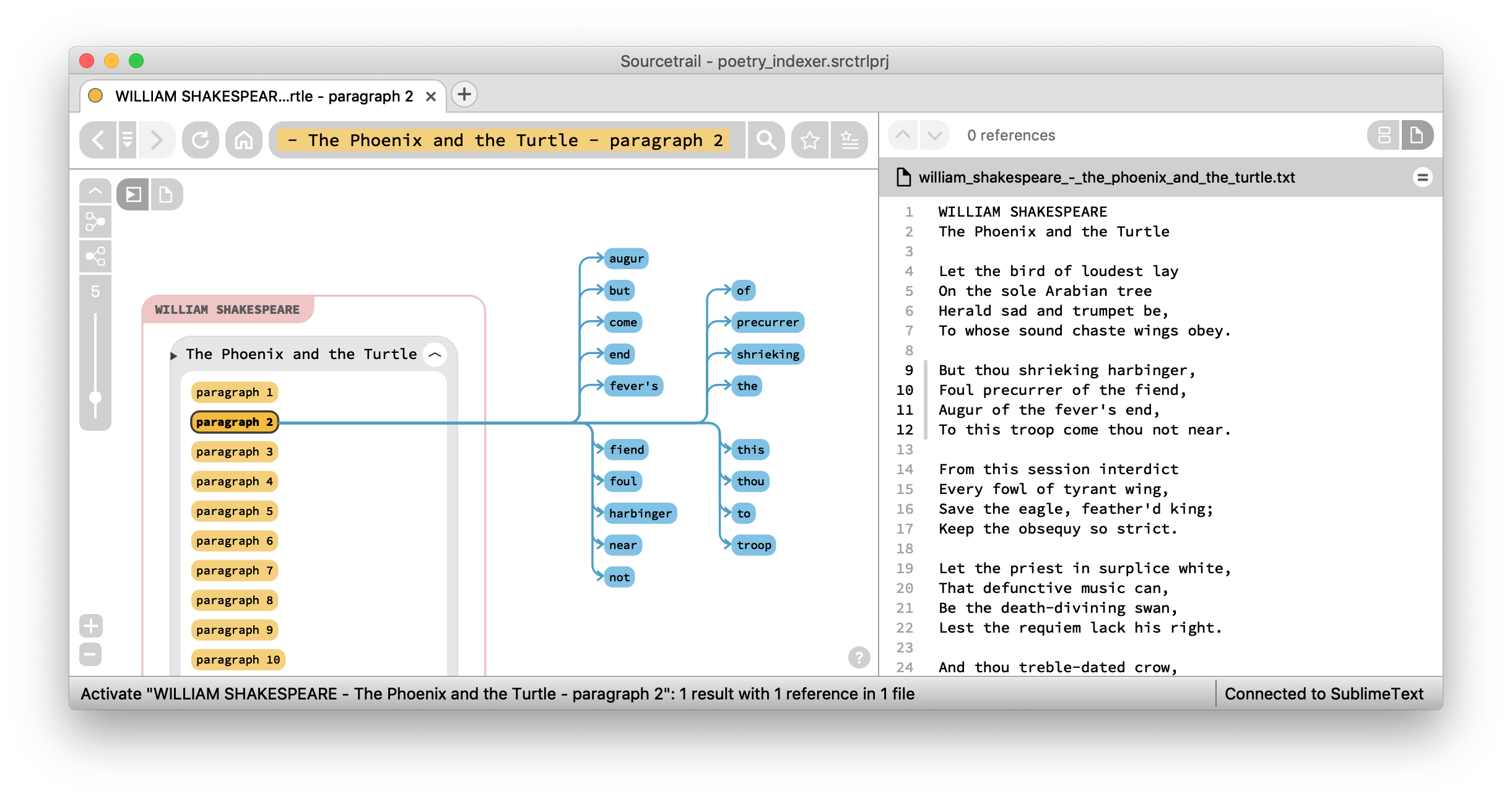 C++ Poetry Indexer "C++ Poetry Indexer"